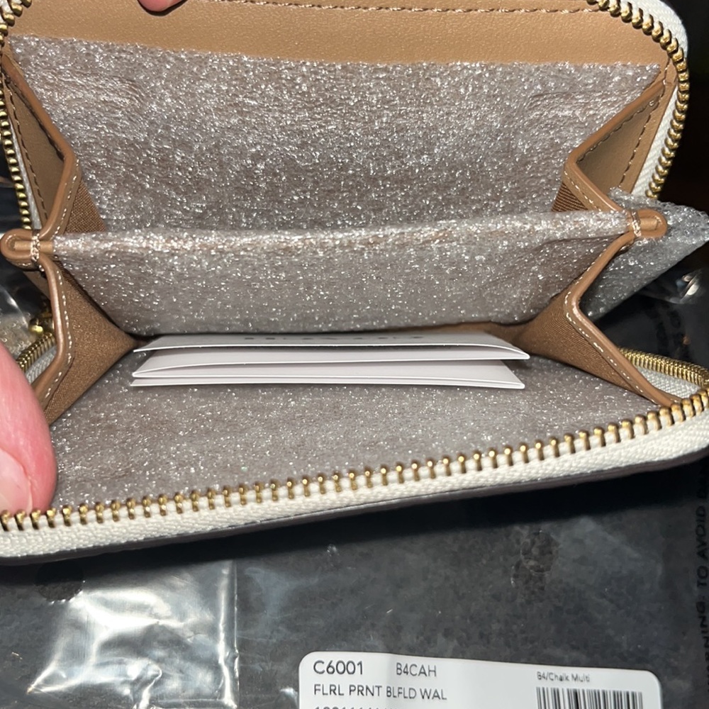 Flower billfold wallet - Picture 8 of 9